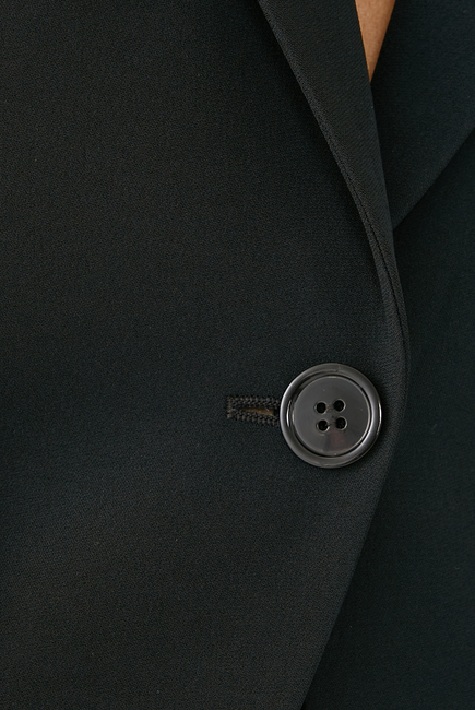 Peak Shoulder One-Button Jacket